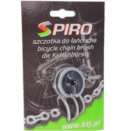 Szczotka do czyszczeni łańcucha Spiro